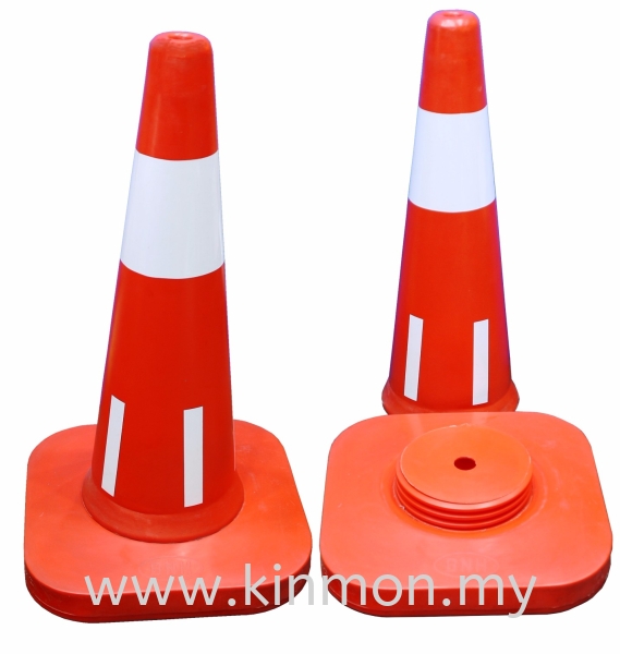 40" Silver Reflective Traffic Cone Traffic Cone Road Safety Penang, Malaysia, Georgetown Supplier, Suppliers, Supply, Supplies | Kim Ban Hin Trading Sdn Bhd