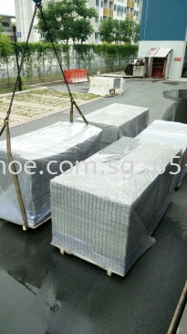 BRC Galvanzied Wire Mesh Export To Indonesia 