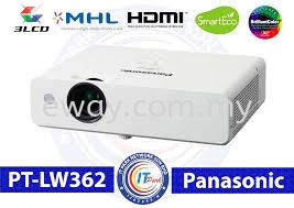 PT-LW362A Panasonic 3LCD Projector Unit PANASONIC PROJECTOR Seri Kembangan, Selangor, Kuala Lumpur, KL, Malaysia. Supply, Supplier, Suppliers | e Way Solutions Enterprise