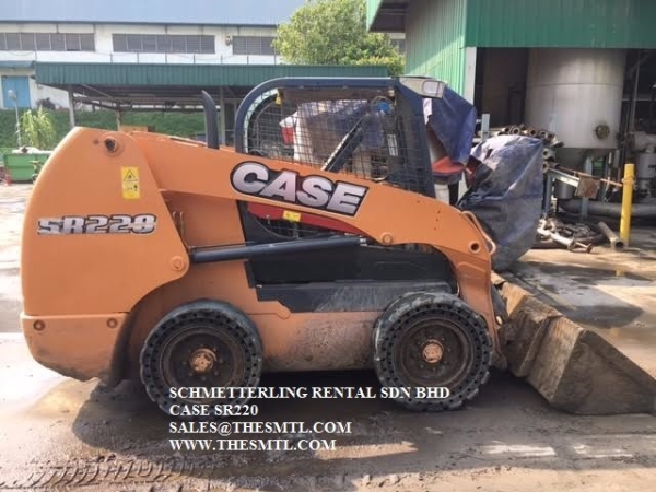 CASE skid steer loader SR220 for sale Skid Steer Loader Sale Malaysia, Johor, Singapore, Selangor, Kuala Lumpur (KL), Penang Rental, Supplier | Schmetterling Rental Sdn Bhd