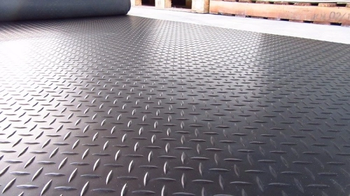 Diamond Tread Rubber Mat