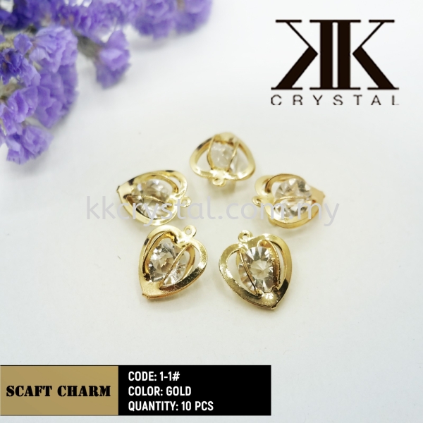 Fashion Scarf Charm, Code: 1-1, Gold, 10pcs/pack  Scarf Charm Kuala Lumpur (KL), Malaysia, Selangor, Klang, Kepong Wholesaler, Supplier, Supply, Supplies | K&K Crystal Sdn Bhd