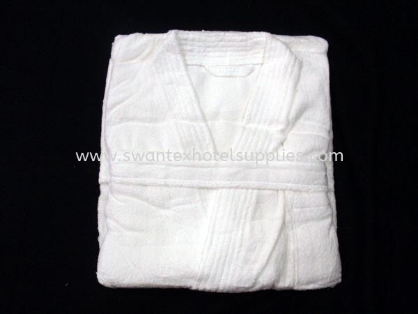 Terry Towel Bath Robe L48" 1kg 100 % Cotton Bathrobe Johor Bahru (JB), Malaysia Supplier, Suppliers, Supply, Supplies | Swantex Hotel Supplies