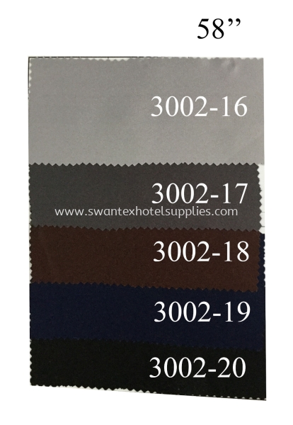 3002-16 to 3002-20 Max Satin / Chair Cover / Bedskirting  Johor Bahru (JB), Malaysia Supplier, Suppliers, Supply, Supplies | Swantex Hotel Supplies