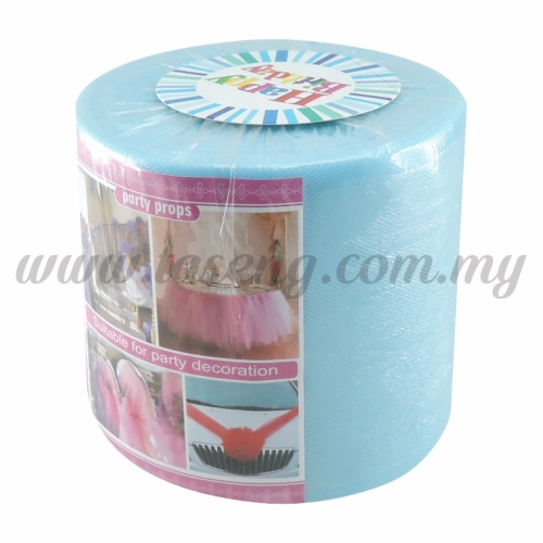 Tulle Table Skirt - Blue (FA-TB-B)