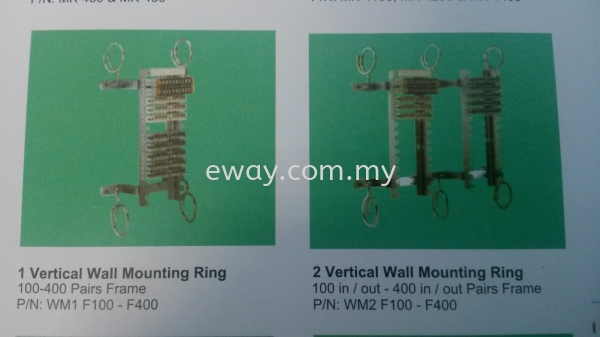 Standless Steel Vertical Wall Mounted Ring ( 100 pairs & 200 pairs ) Accessories for Keyphone System PANASONIC INTERCOM SYSTEM Seri Kembangan, Selangor, Kuala Lumpur, KL, Malaysia. Supply, Supplier, Suppliers | e Way Solutions Enterprise