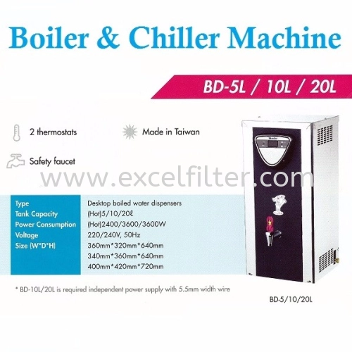 BOILER AND CHILLER-BD-5L-10L-20L