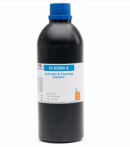 HI83900-25 Suction Lysimeter Activator and Cleaning Solution Replacement (500 mL) Cleaning Solutions Solutions Selangor, Malaysia, Penang, Sabah, Kuala Lumpur (KL), Petaling Jaya (PJ), Sungai Nibong, Kota Kinabalu Supplier, Suppliers, Supply, Supplies | Hanna Instruments (M) Sdn Bhd