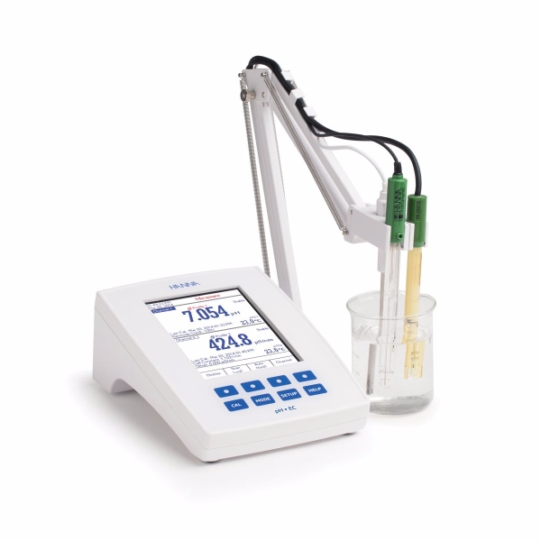 HI5521-02 Laboratory Research Grade Benchtop pH/mV and EC/TDS/Salinity/Resistivity Meter Multiparameter Benchtop Meters Selangor, Malaysia, Penang, Sabah, Kuala Lumpur (KL), Petaling Jaya (PJ), Sungai Nibong, Kota Kinabalu Supplier, Suppliers, Supply, Supplies | Hanna Instruments (M) Sdn Bhd