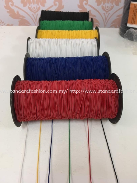 Round Elastic - 1mm Round Elastic  Elastic Products  Selangor, Malaysia, Kuala Lumpur (KL), Klang Supplier, Suppliers, Supply, Supplies | Standard Fashion Trading Sdn Bhd