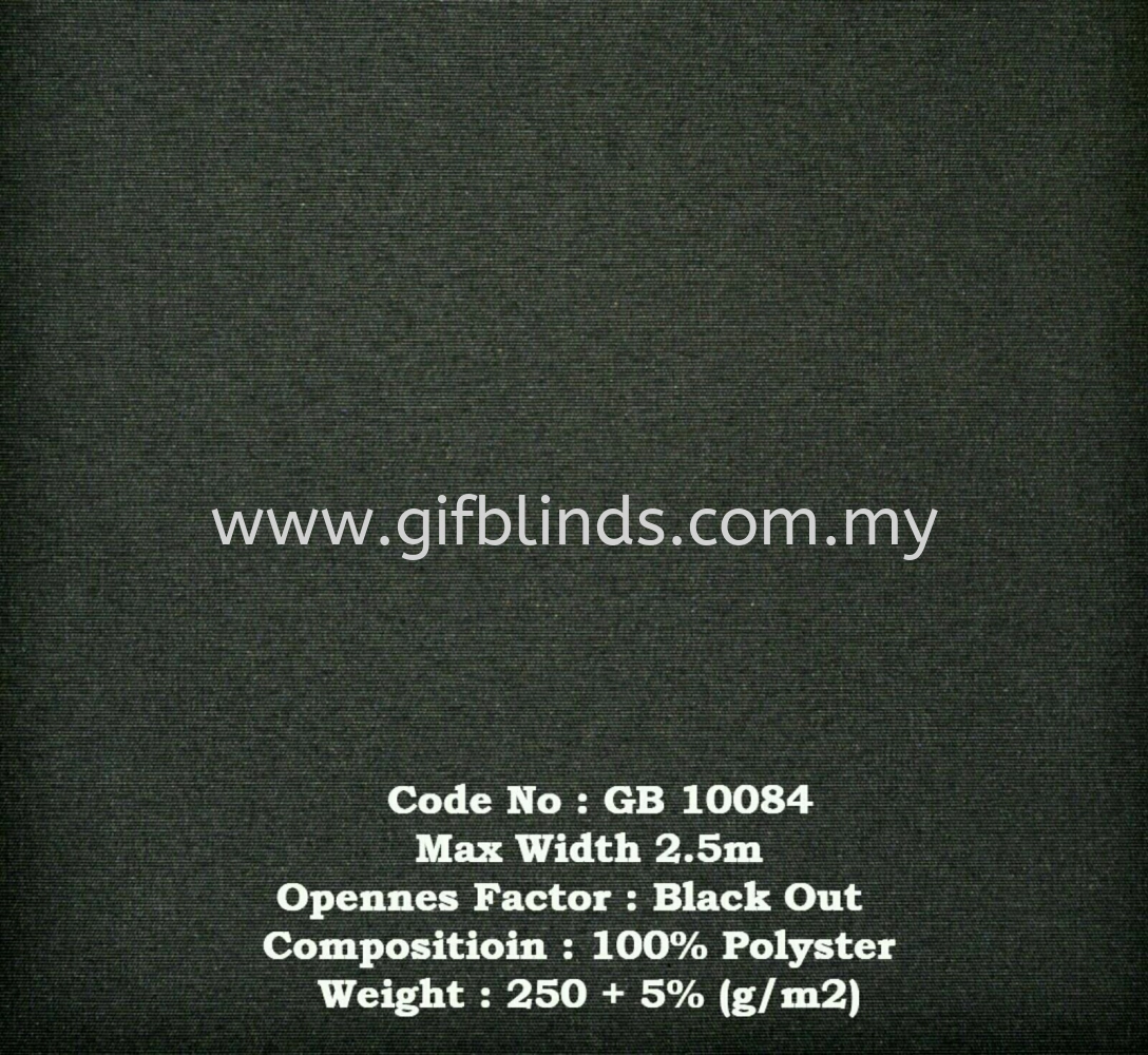 Black Out Roller Blinds GB10084