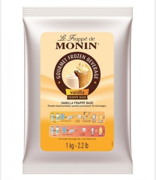 MONIN VANILLA FRAPPE BASE POWDER 1.0KG