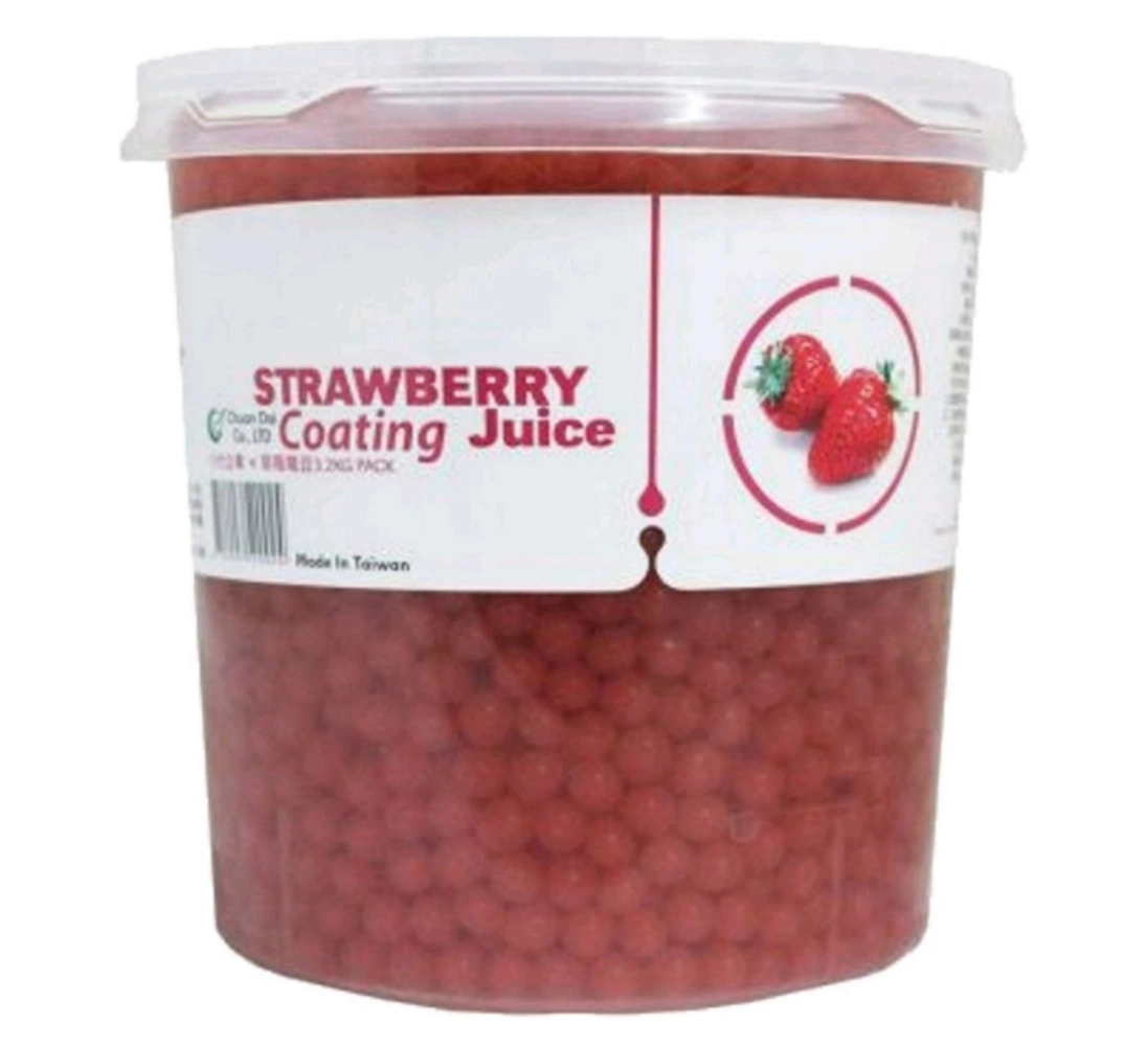 STRAWBERRY POPPING BOBA 3.2KG