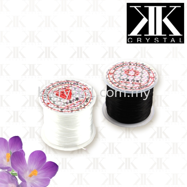 Elasticity Line, 50meters/Roll (+/-) Beading Thread Strings Kuala Lumpur (KL), Malaysia, Selangor, Klang, Kepong Wholesaler, Supplier, Supply, Supplies | K&K Crystal Sdn Bhd