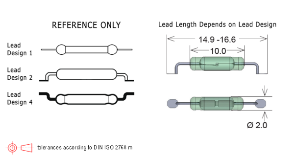 Standex MK23-87 Surface Mount Reed Switch Reed Switches Standex Selangor, Penang, Malaysia, Kuala Lumpur (KL), Petaling Jaya (PJ), Butterworth Supplier, Suppliers, Supply, Supplies | MOBICON-REMOTE ELECTRONIC SDN BHD