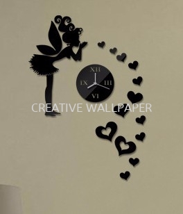  Acrylic Clock Diy Clock Kedah, Alor Setar, Malaysia Supplier, Supply, Supplies, Installation | Creative Wallpaper