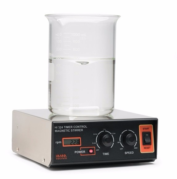 HI324N-2 Timer Controlled Stainless Steel Cover Mini-Stirrer with Tachometer (5L) Magnetic Stirrers Selangor, Malaysia, Penang, Sabah, Kuala Lumpur (KL), Petaling Jaya (PJ), Sungai Nibong, Kota Kinabalu Supplier, Suppliers, Supply, Supplies | Hanna Instruments (M) Sdn Bhd