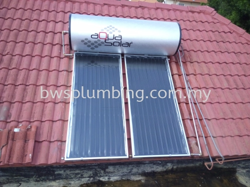 Segambut, Kuala Lumpur | Aqua Solar Water Heater Installation