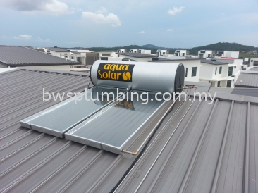 Klang , Selangor | Aqua Solar Water Heater Installation