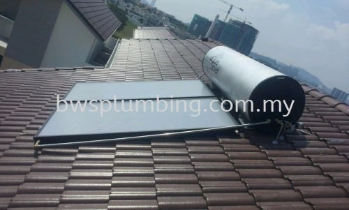 Taman OUG, Selangor | Aqua Solar Water Heater Installation