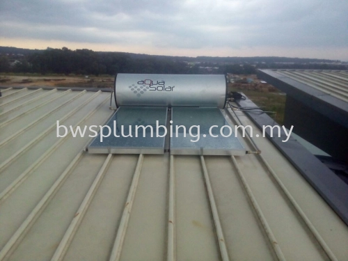 Bukit Jalil, Selangor | Aqua Solar Water Heater Installation