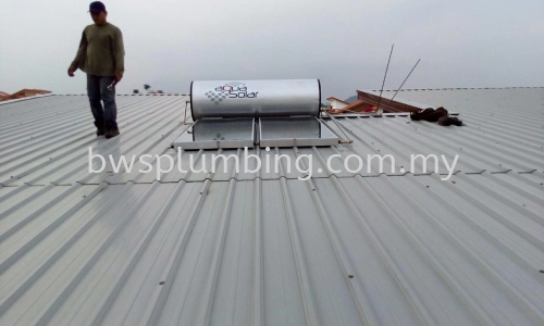 Aqua Solar Water Heater Heating Element Installation Nilai, Negeri Sembilan | 
