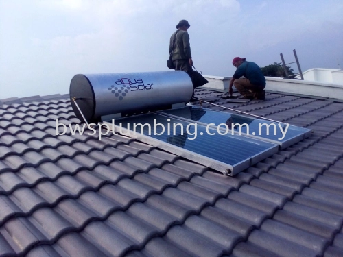 Aquasolar Solar Water Heater Backup Heater Supply & Install