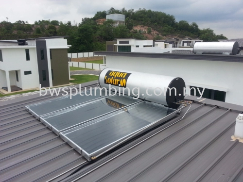 Klang Utama, Selangor | Aqua Solar Water Heater Installation