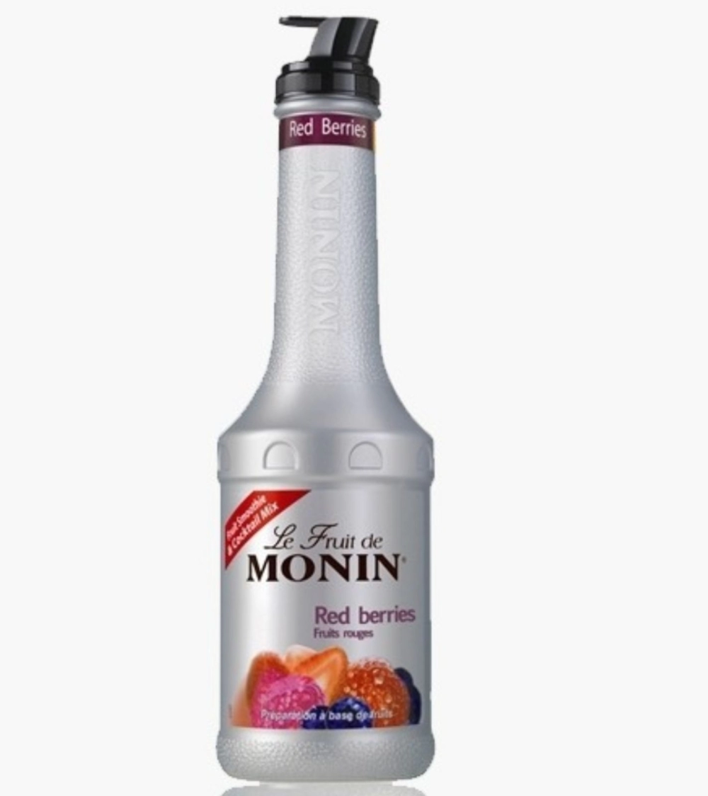 MONIN RED BERRIES PUREE 1L