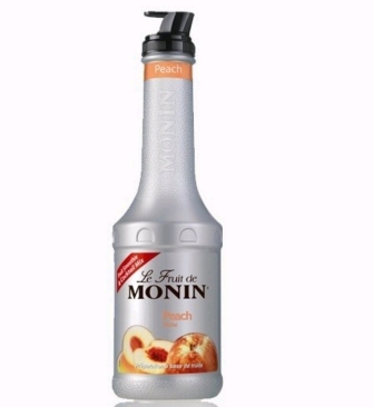 MONIN PEACH PUREE 1L