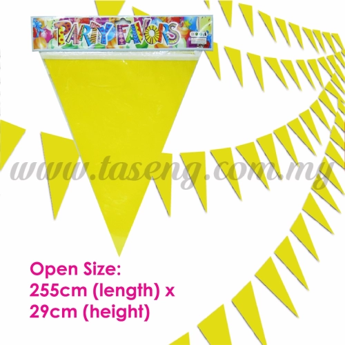 Triangle Banner Yellow (P-BNT-Y)