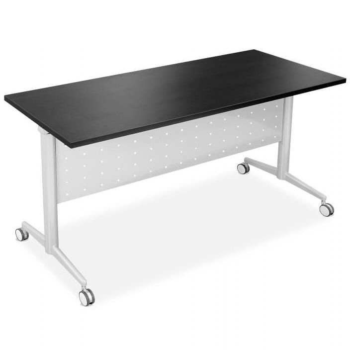 2 ft x 4 ft Elegance Foldable Training Table with Castor OFC3123B