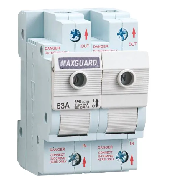 Maxguard 63A 1 Pole + N Switch Fuse (SIRIM APPROVED)