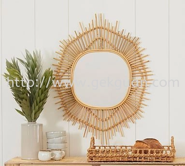 MIR 068 - RATTAN MIRROR