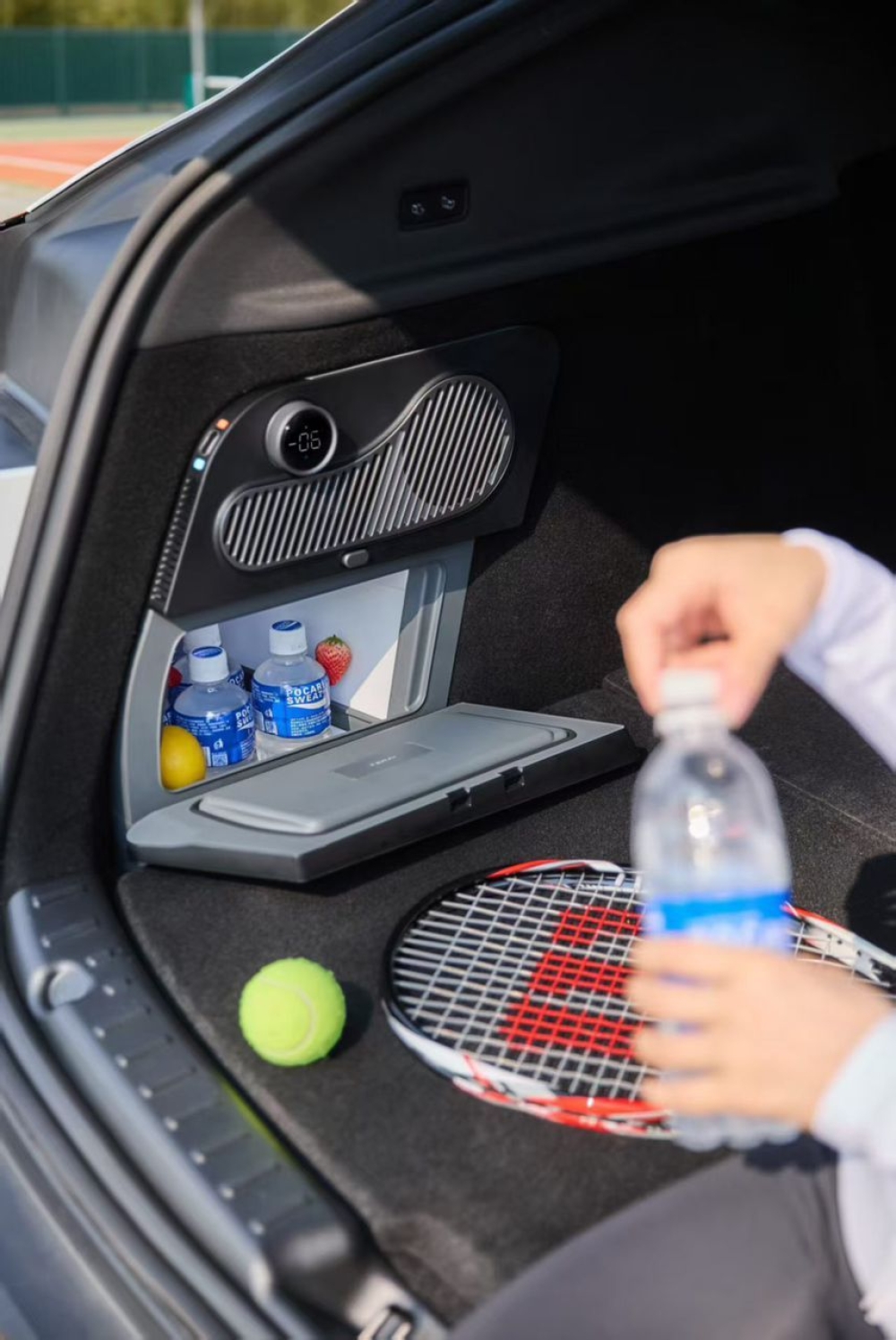 TEMAI X LG Rear Boot Refrigerator