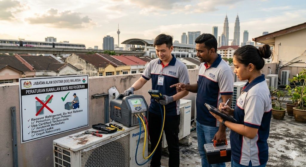 DOE Malaysia refrigerant emission control rules
