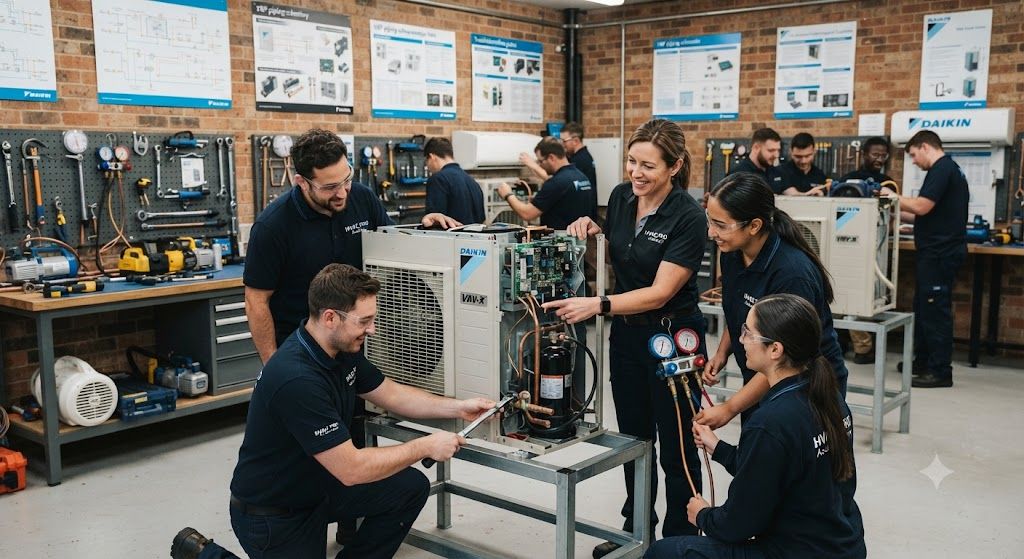 VRF installation for technicians course