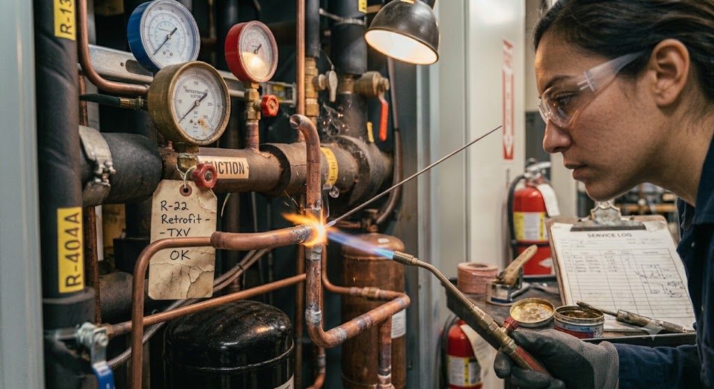 silver brazing copper tubing refrigeration systems