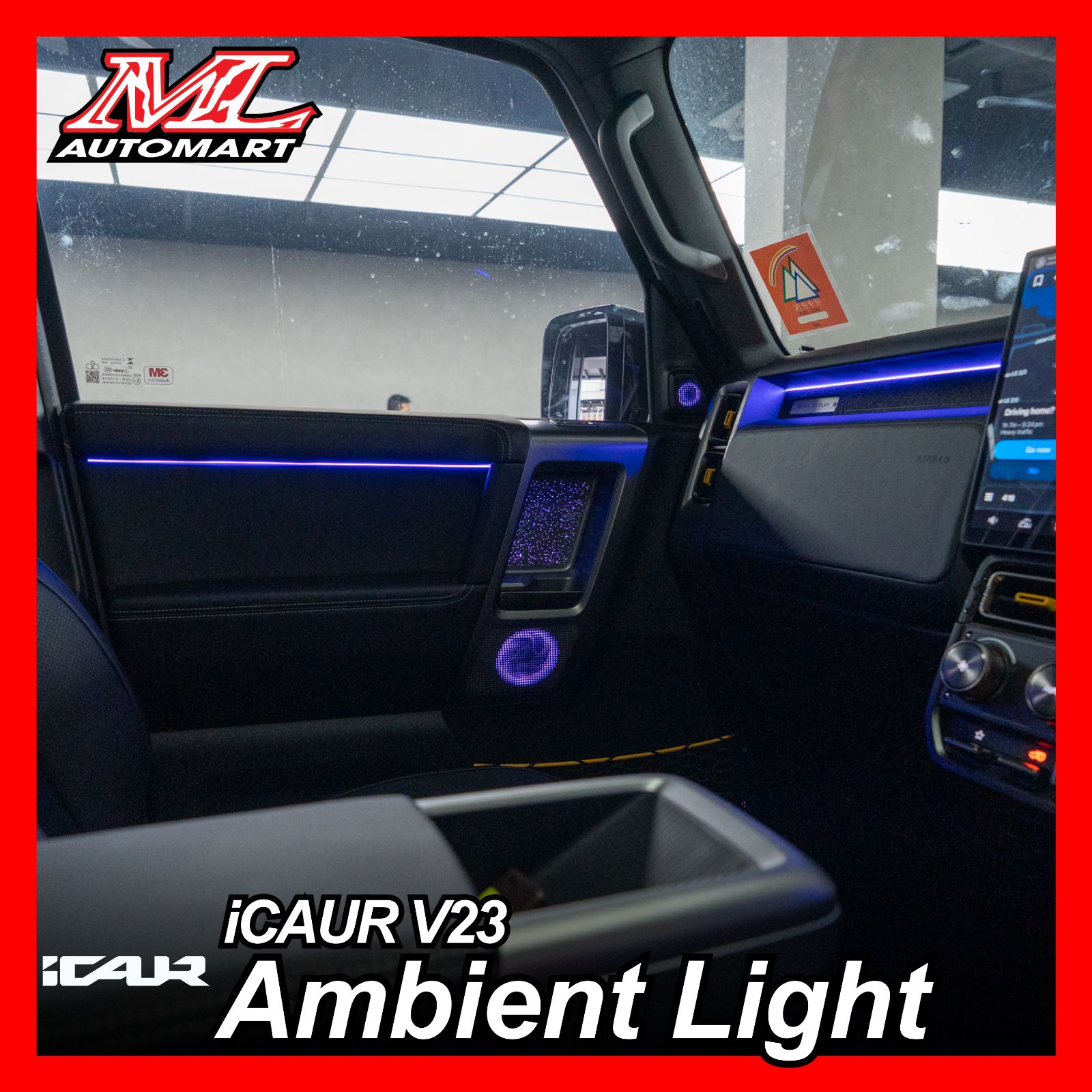 iCAUR V23 Ambient Light