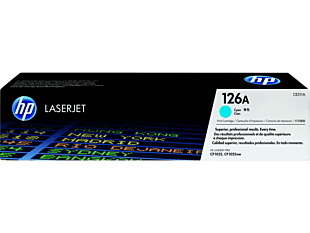 HP 126A Cyan Original LaserJet Toner Cartridge CE311A