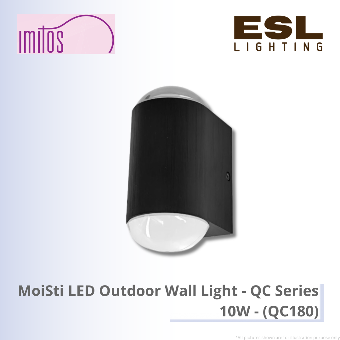 IMITOS MoiSti LED Outdoor Wall Light (QC Series) 10W - QC180