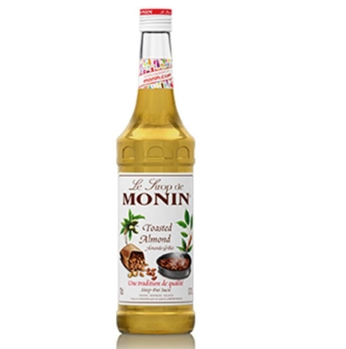 TOASTED ALMOND MONIN SYRUP 0.7L