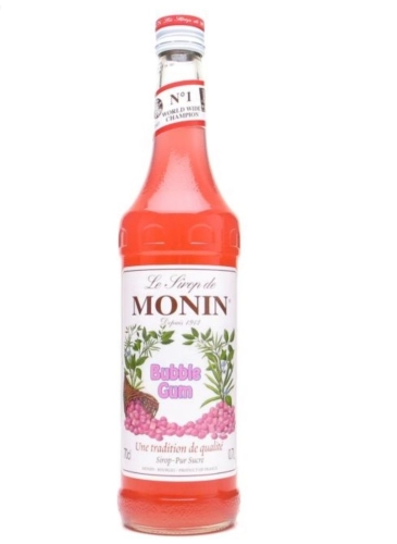 BUBBLE GUM MONIN SYRUP 0.7L