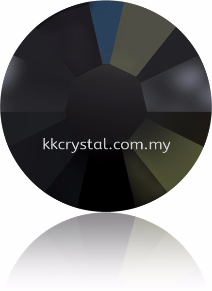 SW Flat Backs Hotfix, 2038 SS6, Jet AB A HF (280 AB), 144pcs/pack SS6 Flat Backs Hotfix SW Crystal Collections  Kuala Lumpur (KL), Malaysia, Selangor, Klang, Kepong Wholesaler, Supplier, Supply, Supplies | K&K Crystal Sdn Bhd