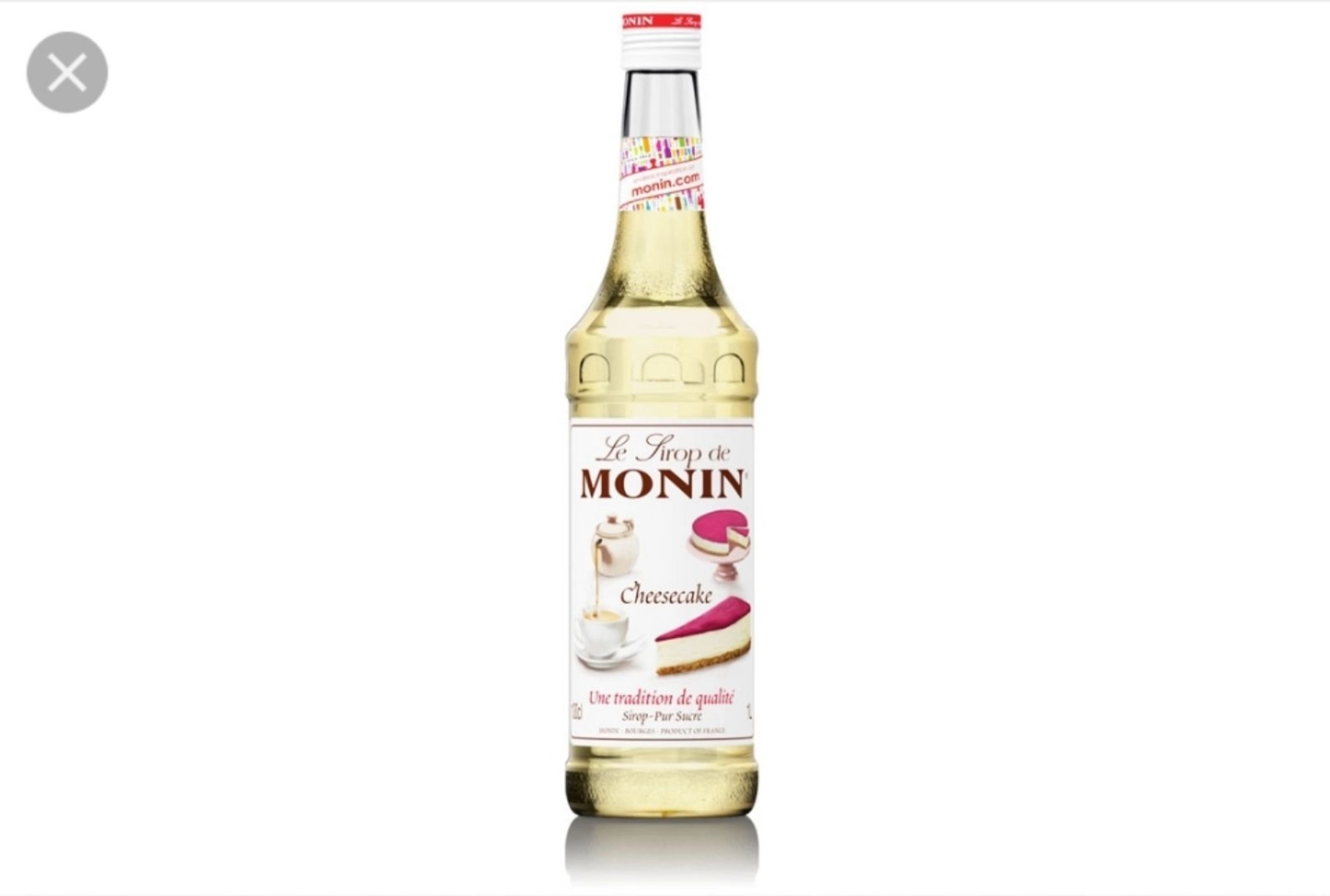 CHEESECAKE MONIN SYRUP 0.7L