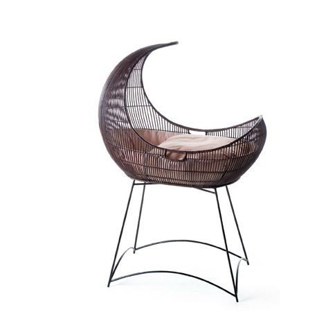 RBB 011 - RATTAN BABY BED