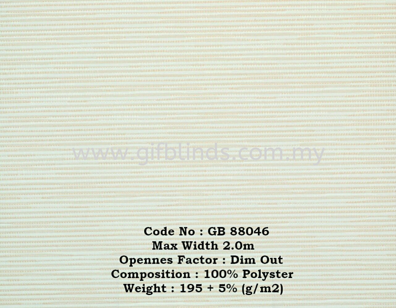 Dim Out Roller Blinds Sample GB88046