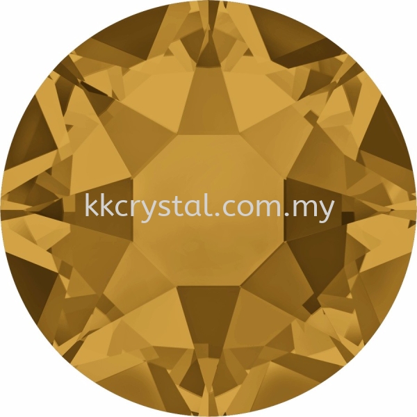 SW Flat Backs Hotfix, 2078 SS12, Topaz A HF (203), 144pcs/pack SS12 Flat Backs Hotfix SW Crystal Collections  Kuala Lumpur (KL), Malaysia, Selangor, Klang, Kepong Wholesaler, Supplier, Supply, Supplies | K&K Crystal Sdn Bhd