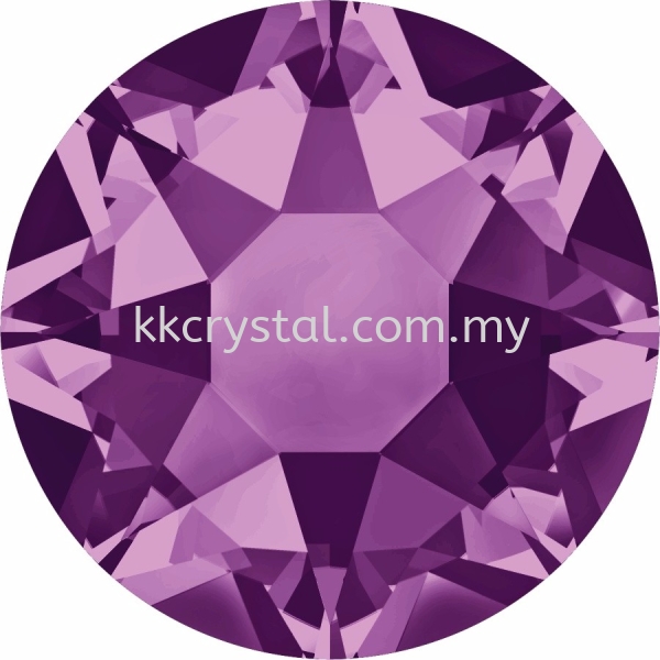 SW Flat Backs Hotfix, 2078 SS12, Amethyst A HF (204), 144pcs/pack SS12 Flat Backs Hotfix SW Crystal Collections  Kuala Lumpur (KL), Malaysia, Selangor, Klang, Kepong Wholesaler, Supplier, Supply, Supplies | K&K Crystal Sdn Bhd