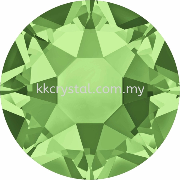 SW Flat Backs Hotfix, 2078 SS12, Peridot A HF (214), 144pcs/pack SS12 Flat Backs Hotfix SW Crystal Collections  Kuala Lumpur (KL), Malaysia, Selangor, Klang, Kepong Wholesaler, Supplier, Supply, Supplies | K&K Crystal Sdn Bhd